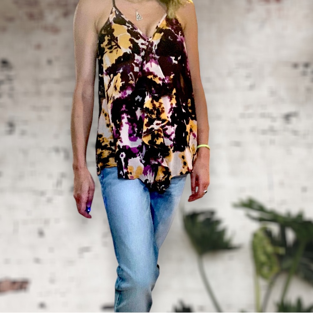 Express Floral Racerback Cami